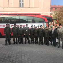 Zobacz zdjęcie: Pancerniacy biorą udział w akcji krwiodawstwa