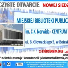 Zobacz zdjęcie: Uroczyste otwarcie Centrum Wiedzy już w ten poniedziałek!