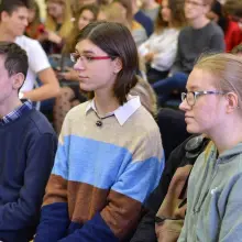 Zobacz zdjęcie: Oficjalne powitanie Gracjana Kozaka w I LO