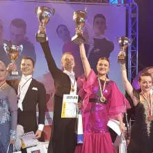 Zobacz zdjęcie: Justyna Tylicka i Sebastian Burczyk wytańczyli tytuły mistrzów świata i Polski