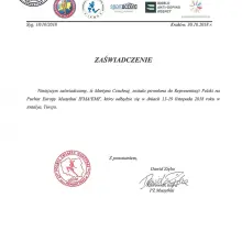 Zobacz zdjęcie: Gladiatorka Martyna Czuchraj w reprezentacji Polski na Puchar Europy Muaythai
