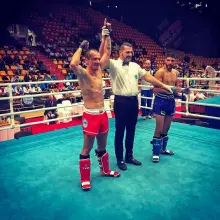 Zobacz zdjęcie: Świętoszowski pancerniak Eliasz Jankowski wicemistrzem Europy w kickboxingu