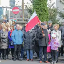 Zobacz zdjęcie: Uroczystość odsłonięcia pomnika 100-lecia Odzyskania Niepodległości