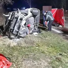 Zobacz zdjęcie: Śmiertelny wypadek na krajowej „3”. 31-letni kierowca kii nie żyje