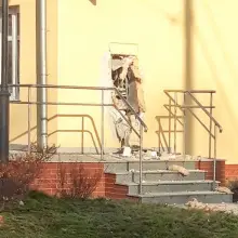 Zobacz zdjęcie: Wysadzili bankomat w Gromadce, trwa liczenie strat