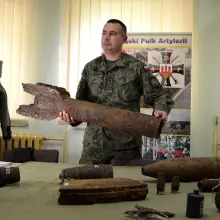 Zobacz zdjęcie: Saperzy przekazali Muzeum… pociski z czasów II wojny światowej