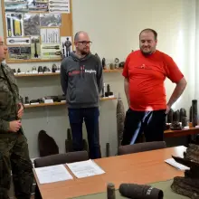 Zobacz zdjęcie: Saperzy przekazali Muzeum… pociski z czasów II wojny światowej