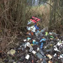 Zobacz zdjęcie: Bolesławianie nietypowo uczcili 100-lecie Niepodległości. Posprzątali plaże żwirowni