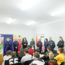 View photo: Youth from the Bolesławiec Voluntary Labour Corps take third place in police competition