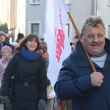 Zobacz zdjęcie: Pikieta przed firmą Gerresheimer w Bolesławcu