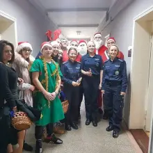 Zobacz zdjęcie: Mikołaje z „Mechanika” odwiedzili bolesławiecką komendę policji