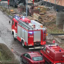 Zobacz zdjęcie: Akcja strażaków przy ul. Wańkowicza