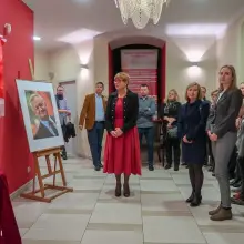 Zobacz zdjęcie: Tablicę poświęconą Dariuszowi Kwaśniewskiemu odsłonięto w Teatrze Starym