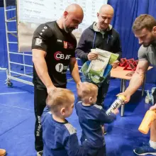 Zobacz zdjęcie: Podium po każdym starcie artylerzysty Zbigniewa Boczara