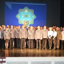 Zobacz zdjęcie: Uroczysta zbiórka z okazji objęcia obowiązków przez insp. Norberta Kurendę