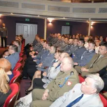 Zobacz zdjęcie: Uroczysta zbiórka z okazji objęcia obowiązków przez insp. Norberta Kurendę
