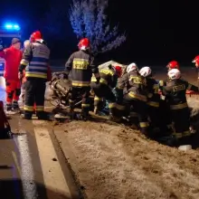 Zobacz zdjęcie: Wypadek koło Wilczego Lasu. 52-latek z Bolesławca zginął na miejscu