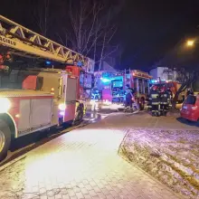 Zobacz zdjęcie: Akcja strażaków przy ul. Starzyńskiego