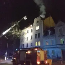 Zobacz zdjęcie: Pożar na Polnej, czyli… niecodzienna kontrola straży miejskiej