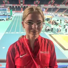 Zobacz zdjęcie: Lekkoatletka Marcelina Drozdek z brązowym medalem i nowym rekordem życiowym