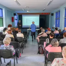 Zobacz zdjęcie: Wykład o bocianach na Uniwersytecie Trzeciego Wieku
