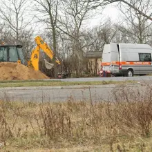 Переглянути фотографію: Розгерметизація газопроводу на вулиці Костюшка