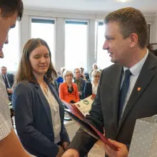 Zobacz zdjęcie: Podziękowali wolontariuszom, którzy pomogli w organizacji Opłatka
