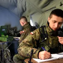 Zobacz zdjęcie: Bolesławieccy artylerzyści strzelają na toruńskim poligonie