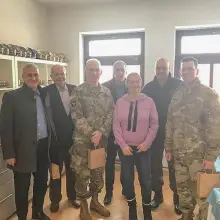 Zobacz zdjęcie: Żołnierze US Army w Urzędzie Gminy Osiecznica