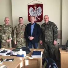 Zobacz zdjęcie: Żołnierze US Army w Urzędzie Gminy Osiecznica