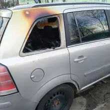 Переглянути фотографію: Пожежа Opel на вул. Яна Павла II
