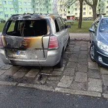 Переглянути фотографію: Пожежа Opel на вул. Яна Павла II