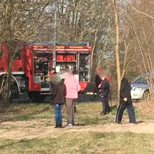 Zobacz zdjęcie: Pożar auta koło Dobrej