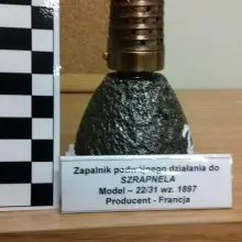 Zobacz zdjęcie: Saperzy przekażą Muzeum Ceramiki zapalnik do szrapnela