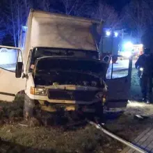 Zobacz zdjęcie: Przestępcy z naszego powiatu zatrzymani w Gryfowie. W busie broń, siekiera, noże i kominiarki