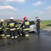 Zobacz zdjęcie: Pożar auta na drodze Nowogrodziec – Gierałtów