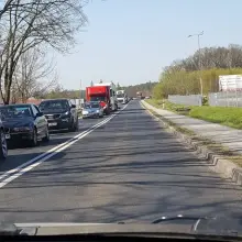 Zobacz zdjęcie: Korki na wjeździe do Bolesławca