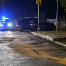 Zobacz zdjęcie: Kierowca uszkodził kilka znaków i zbiegł porzucając pojazd