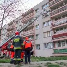 Zobacz zdjęcie: Akcja strażaków przy ul. Jana Pawła II