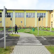 Zobacz zdjęcie: Fani hulajnóg z Iwin opanowali Miasteczko Ruchu Drogowego