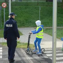 Zobacz zdjęcie: Fani hulajnóg z Iwin opanowali Miasteczko Ruchu Drogowego
