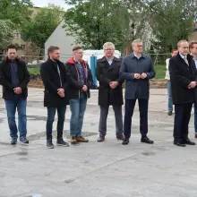 Zobacz zdjęcie: Wmurowanie kamienia węgielnego przy budowie parku handlowego Stary Dworzec