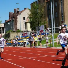 Zobacz zdjęcie: Mistrz olimpijski Szymon Ziółkowski na zawodach w Bolesławcu