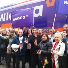 Zobacz zdjęcie: Kandydaci Wiosny do europarlamentu w Bolesławcu