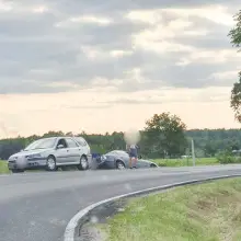 Zobacz zdjęcie: Kompletnie pijany kierowca bez prawa jazdy zatrzymany w Parowej