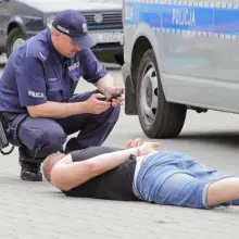 Zobacz zdjęcie: Policyjny pościg za srebrnym BMW