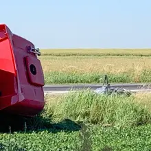 Zobacz zdjęcie: Śmiertelny wypadek pod Zgorzelcem. Kierowca osobówki zginął na miejscu