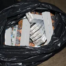 Zobacz zdjęcie: Nielegalny tytoń, warty 1,2 mln zł, przechwycony przez Straż Graniczną
