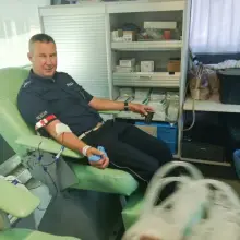 Zobacz zdjęcie: Policjanci oddali krew