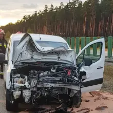Zobacz zdjęcie: Wypadek na A18